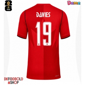 Canada Alphonso Davies #19 Hjemmebanetrøje Dame VM 2026 Kort ærmer
